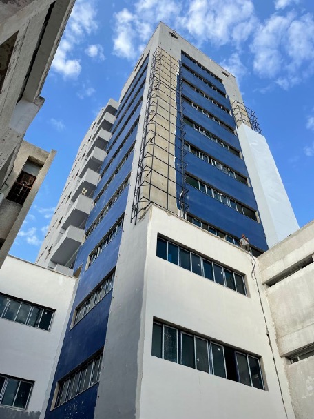 Al-Sham University tower building in Latakia
